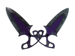 ★ Shadow Daggers | Ultraviolet (Battle-Scarred)